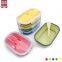Kitchen Accessories Home and Kitchen Gadgets Silicone Collapsible Lunch Box with spoon fork Food Storage Container  foldable