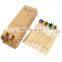 Biodegradable Rainbow Nylon 4 10 pack 10 pcs Charcoal Bamboo Toothbrush Manufacturer