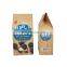 Recyclable  kraft  paper  bags chocolate  flat bottom  kraft paper packaging bags for snacks