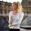 SHENGKE SK Fashion Lady Alloy Wristwatch Soft PU Leather Strap Watch Cheap Price with Good Quality Watches K0109L