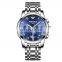 NIBOSI Mens Watch Chronograph Quartz Wristwatch Casual Fashion Waterproof Clock Relogio Masculino