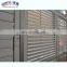 aluminum shutter window with hinges/exterior shutters