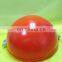 Aerial marker ball for transmission line aircraft warning sphere