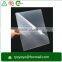 factory wholesale a4 transparent hard plastic pp L shape clear file folder