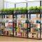 80cm Width Office Decorative Partition Home Partition Flower Stand Nordic Floor Rack Bookshelf Balcony Flower Storage Organizer