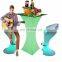 hotel cocktail chairs and tables /light up bar table Illuminated decoraciones para eventos/Glowing Led Cocktail Table Furniture
