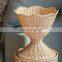 Hot Sale Wicker Rattan Woven Fruit Basket, New Arrival Handcrafted Fruit Bread Nuts Candies Tray Vietnam Supplier