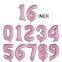 Hot Selling Party Decorations Inflatable 40 Inches Number Foil Balloon for Birthday