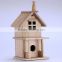 new unfinished wooden bird house wholesale