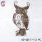 vintage metal wall art owl hanging decoration