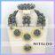 Mitaloo Latest Nigerian Wedding Beads Jewerly Set Wedding Set Jewelry High Quality African Jewelry Beads Set MT0003