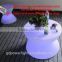 New PE Plastic Bar Table with LED lights & remote T004