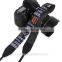 British style camera straps with microfiber band adjustable elastic strap