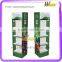 Supermarket Promotion corrugated Floor Stand Paper Shelf Display