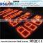 Hot sales led digital price number display/led programming sign display/gas station led display board