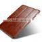 Original Icarer Vintage Series Genuine Leather Cover for iPad Pro 9.7 inch Retro Leather Maganetic Smart Flip Case MT-5584