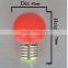 1w E27 B22 220v IP65 360 degree color led christmas holiday 0.5w color bulb led bulb
