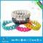 2016 Customized charm fashion silicone bracelets bangles