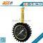 BECO 2" tire pressure gauge 360 degree swivel chuck for SUV, truck etc. Samples ready
