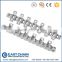 Heat-resistant stainless steel roller chain 40SS with WA1 Attachments