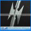 Trade Assurance High Quality Concertina Razor Edge Wire Triple Coil Galvanized Secure Barbed Wire Fence