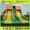 2 Lane Inflatable Plastic Dry Slide For Amusement