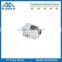 Heavy duty square glass clamp for round tube