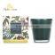soy wax candle in glass jar and luxury box