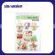 Hearted shape Die cut cork wood sticker for scrapbook