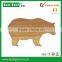 Customized Cheap Wood Bear Shaped Cutting Board