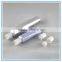 Child-resistant packaging plastic screw cover caps for aluminum tube