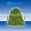 full color printed green non woven cheap drawstring bags
