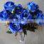 silk flower heads rose artificial flower bouquet