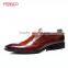 New Style Brown Brnished Leather Mens Formal Shoes