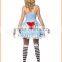 Halloween Costume Alice in Wonderland Germany Beer Festival clown maid maid maid service playing cards Princess