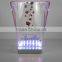 Remote control color changing ice bucket