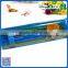 Cheap transparent plastic pencil box with oem logo for children