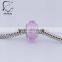 Beautiful woman jewelry Chunky cubic zirconia element glass bead