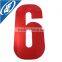 PVC reflective security sticker with or without running number
