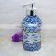 MZ-B09D 28/400 plastic ABS lotion pump/dispenser pump in aluminium