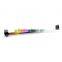 Straight SS-SA Eyelash Extensions Tweezer In Multi-Color/Rainbow Plasma Color Coating