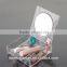 beautiful acrylic boxes with lids,clear acrylic box with dividers,acrylic cotton box shenzhen factory