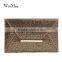 Envelop Shape Sequined PU Women Clutch Wallet Ladies Party Hand Purse