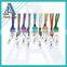 multi-color new design rhinestone lanyards with id badge holder