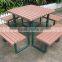 Wholesale picnic table recycled plastic table outdoor