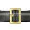 Ladies Fashion Designed Black Elastic Pu Ribbon Waist Belt