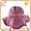 Pink bucket cap plain promotional gifts printed custom bobble hat