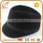 Fashion design black fedora hats wholesale women felt mini fedora hat