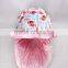 Baby Canopy Pink Owl Minky With Light Pink Ruffle Infant Car Seat Cover