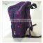 2014 New style 600D teens purple school bag with handle